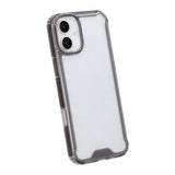 iPhone 16 Cover Stødsikkert Sort