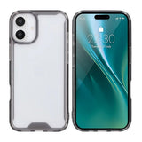 iPhone 16 Cover Stødsikkert Sort