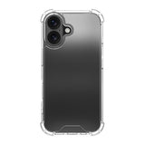 iPhone 16 Cover Stødsikkert Gennemsigtigt
