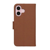 iPhone 16 Cover med Stativ Brun