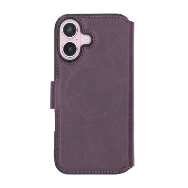 Rvelon iPhone 16 Cover 4 Kortrum MagSafe Lilla