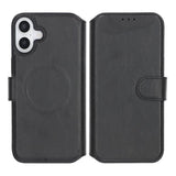 Rvelon iPhone 16 Cover 4 Kortrum MagSafe Sort