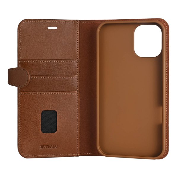 Buffalo iPhone 16 Plus Cover 2-i-1 MagSeries Brun