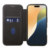 Vivanco iPhone 16 Plus Cover Mag Wallet Sort
