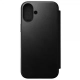 Nomad iPhone 16 Plus Cover Modern Leather Folio Sort