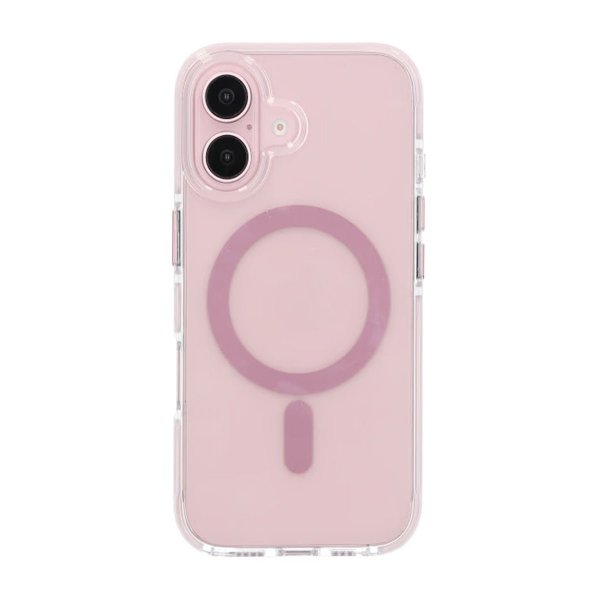 iPhone 16 Plus Cover Stødsikkert MagSafe Rosa
