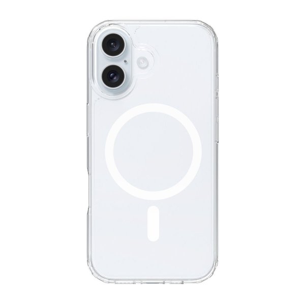 Rvelon iPhone 16 Plus Cover TPU MagSafe Transparent