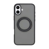 iPhone 16 Plus Cover Roterbart MagSafe Stativ Sort