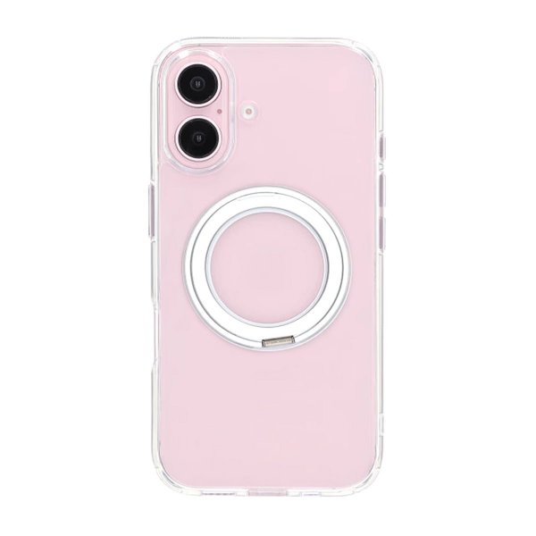 iPhone 16 Plus Cover Roterbart MagSafe Stativ Transparent