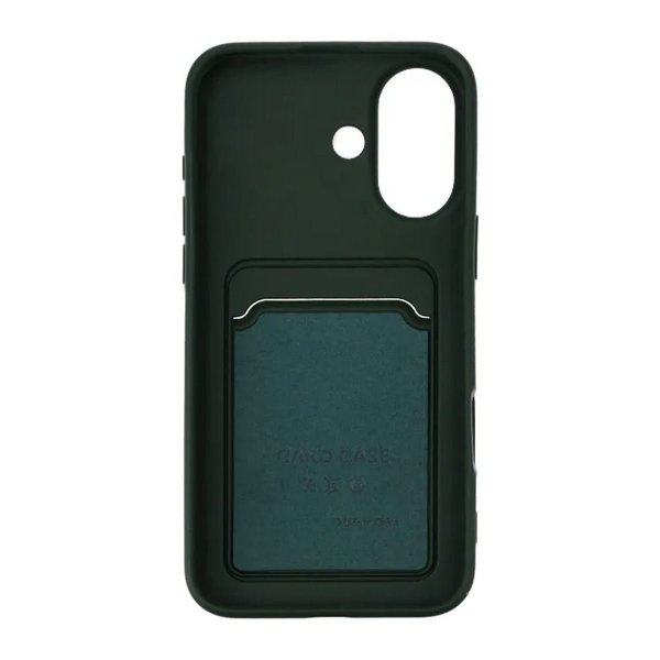 iPhone 16 Plus Cover Pung Grøn