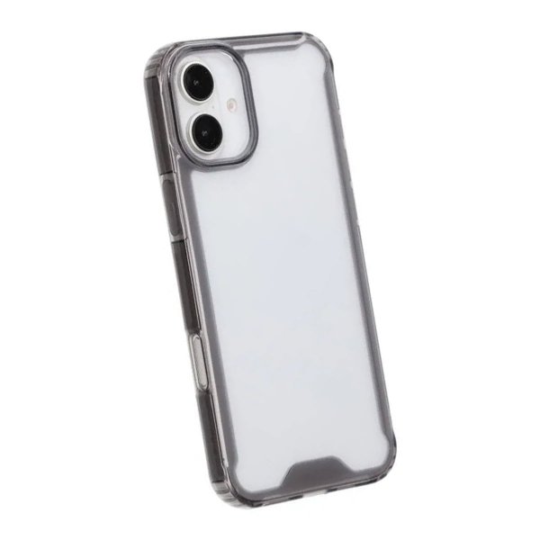 iPhone 16 Plus Cover Stødsikkert Sort
