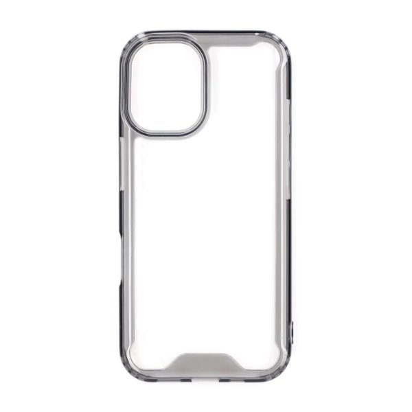 iPhone 16 Plus Cover Stødsikkert Sort
