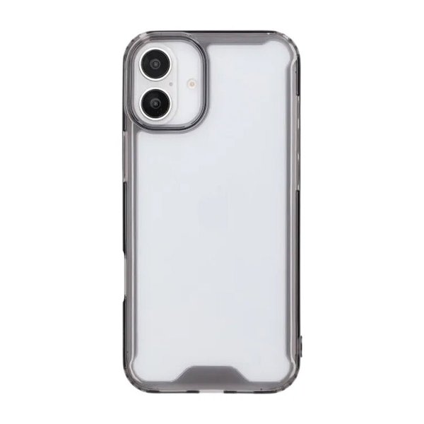 iPhone 16 Plus Cover Stødsikkert Sort