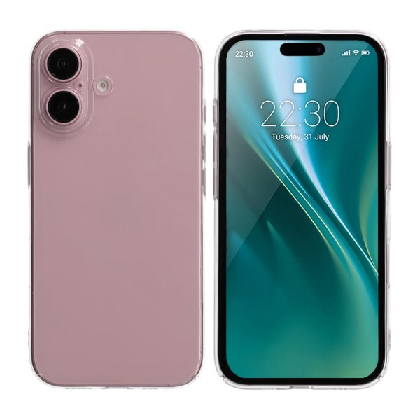 iPhone 16 Plus Cover Ultra Slim Hvid