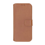 Rvelon iPhone 16 Plus Cover Magnetisk Aftageligt Etui Brun