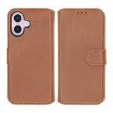 Rvelon iPhone 16 Plus Cover Magnetisk Aftageligt Etui Brun