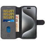 Rvelon iPhone 16 Plus Cover Magnetisk aftagelig skal Sort