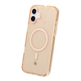 Rvelon iPhone 16 Plus Cover Glitter MagSafe Guld