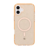 Rvelon iPhone 16 Plus Cover Glitter MagSafe Guld
