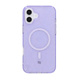 Rvelon iPhone 16 Plus Cover Glitter MagSafe Lilla