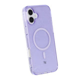 Rvelon iPhone 16 Plus Cover Glitter MagSafe Lilla