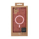 Rvelon iPhone 16 Plus Cover Glitter MagSafe Rosa