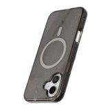 Rvelon iPhone 16 Plus Cover Glitter MagSafe Sort