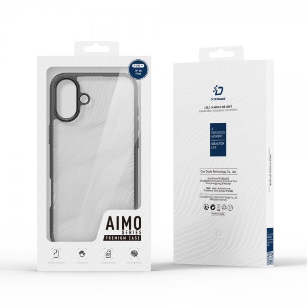 Dux Ducis iPhone 16 Plus Cover Aimo Series Sort
