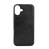 Buffalo iPhone 16 Plus Cover Ægte læder MagSeries Sort