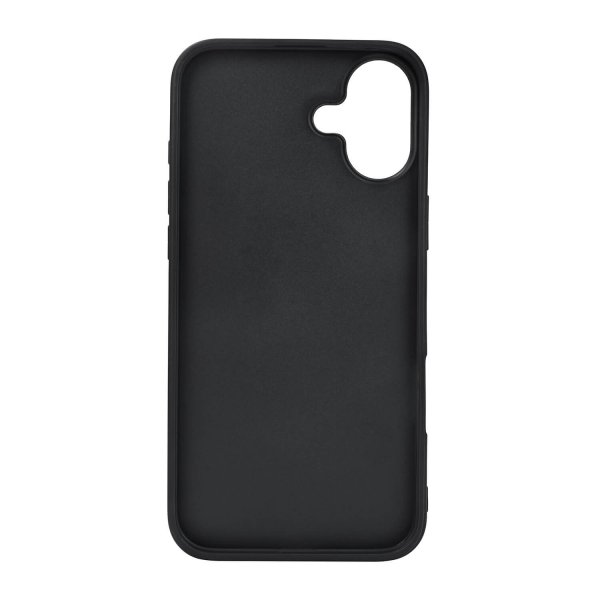 Buffalo iPhone 16 Plus Cover Ægte læder MagSeries Sort