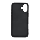 Buffalo iPhone 16 Plus Cover Ægte læder MagSeries Sort