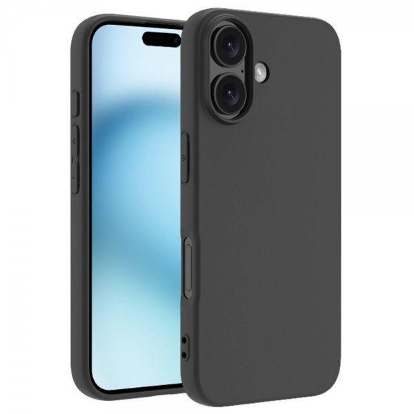 Nordic Covers iPhone 16 Plus Cover Feather Series Raven Black