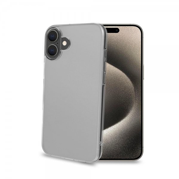 Celly iPhone 16 Plus Cover GELSKIN Transparent