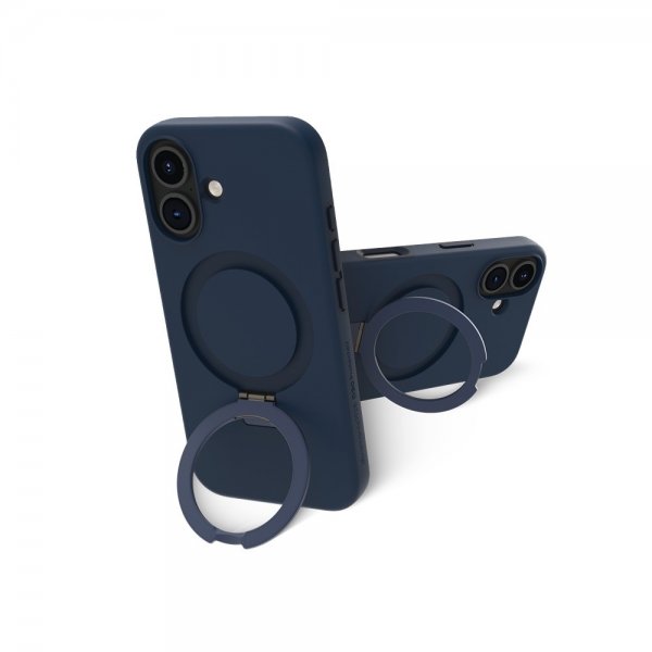 dbramante1928 iPhone 16 Plus Cover Iceland Ultra D3O MagSafe Kickstand Blå