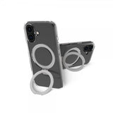 dbramante1928 iPhone 16 Plus Cover Iceland Ultra D3O MagSafe Kickstand Transparent