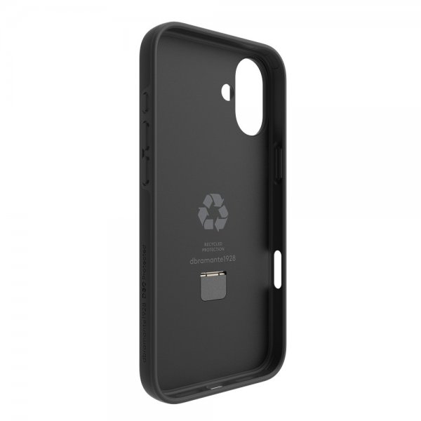 dbramante1928 iPhone 16 Plus Cover Iceland Ultra D3O MagSafe Kickstand Sort