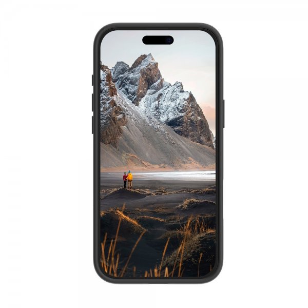 dbramante1928 iPhone 16 Plus Cover Iceland Ultra D3O MagSafe Kickstand Sort