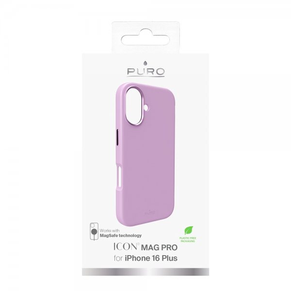 Puro iPhone 16 Plus Cover ICON Mag Pro Rosa