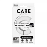 CARE by PanzerGlass iPhone 16 Plus Cover Kickstand MagSafe Sølv
