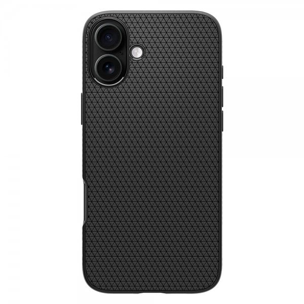 Spigen iPhone 16 Plus Cover Liquid Air Matte Black