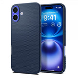 Spigen iPhone 16 Plus Cover Liquid Air Navy Blue
