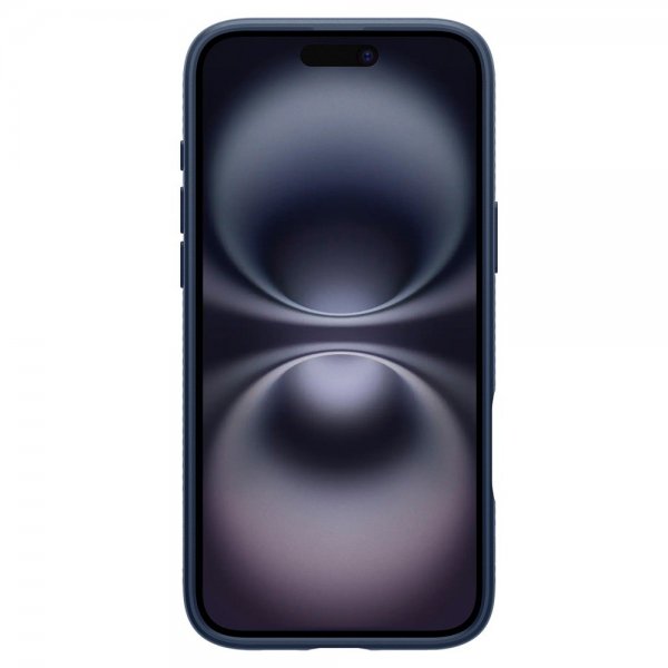 Spigen iPhone 16 Plus Cover Liquid Air Navy Blue