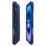 Spigen iPhone 16 Plus Cover Liquid Air Navy Blue