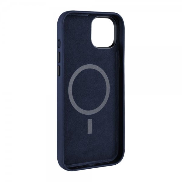 Fast iPhone 16 Plus Cover MagLeather Blå