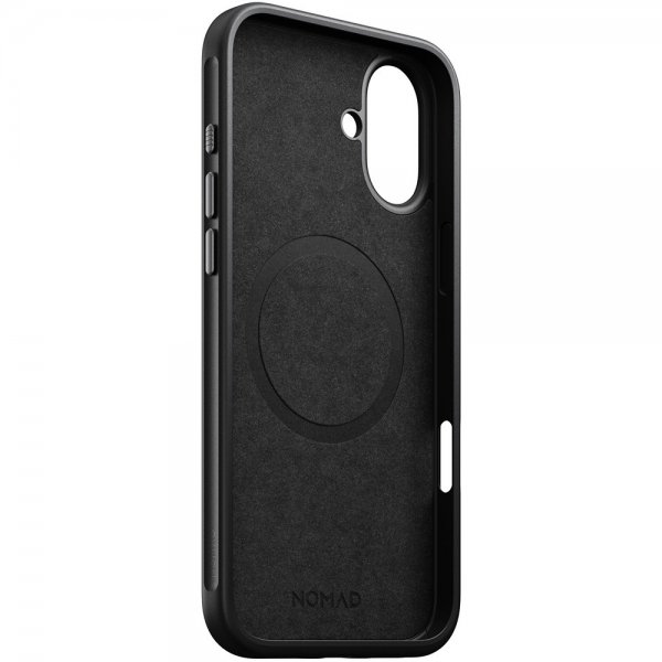 Nomad iPhone 16 Plus Cover Modern Leather Case Brun