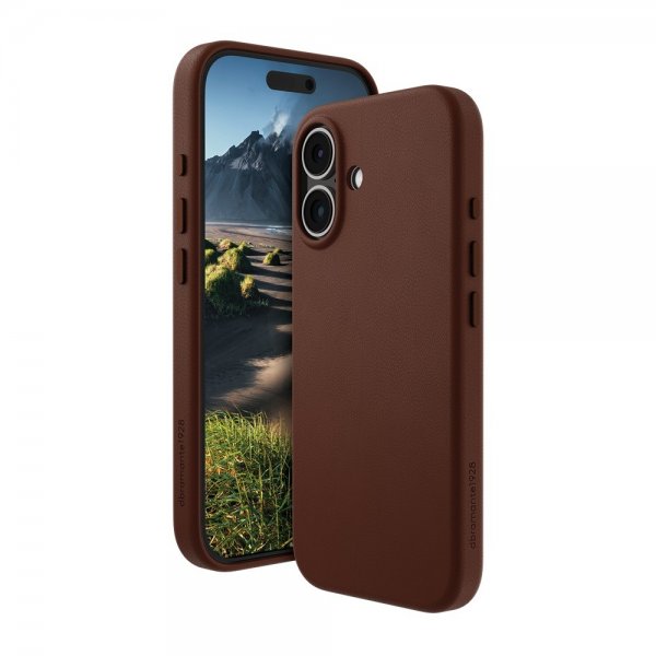 dbramante1928 iPhone 16 Plus Cover Roskilde MagSafe Dark Tan