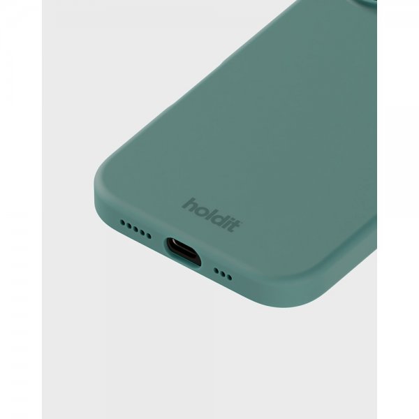 holdit iPhone 16 Plus Cover Silikone Moss Green