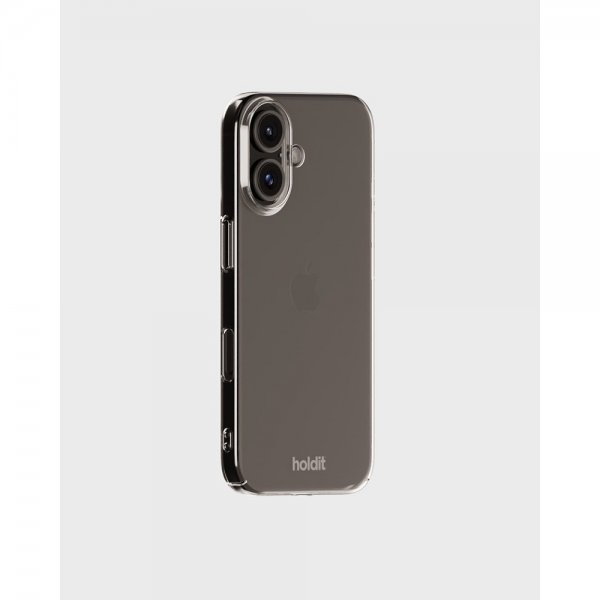 holdit iPhone 16 Plus Cover Slim Case Transparent