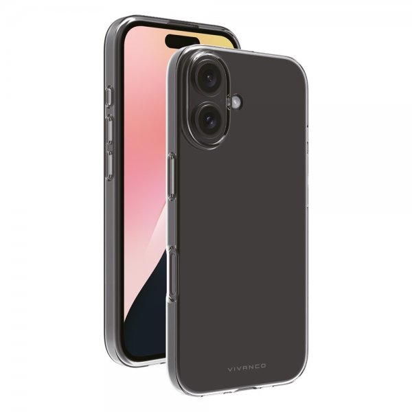 Vivanco iPhone 16 Plus Cover Super Slim Transparent
