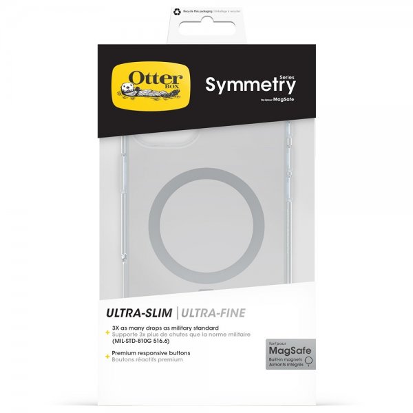 Otterbox iPhone 16 Plus Cover Symmetry Clear MagSafe Transparent